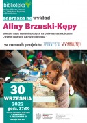 Spotkanie z dr Aliną Brzuską-Kępą w MBP w Skierniewicach